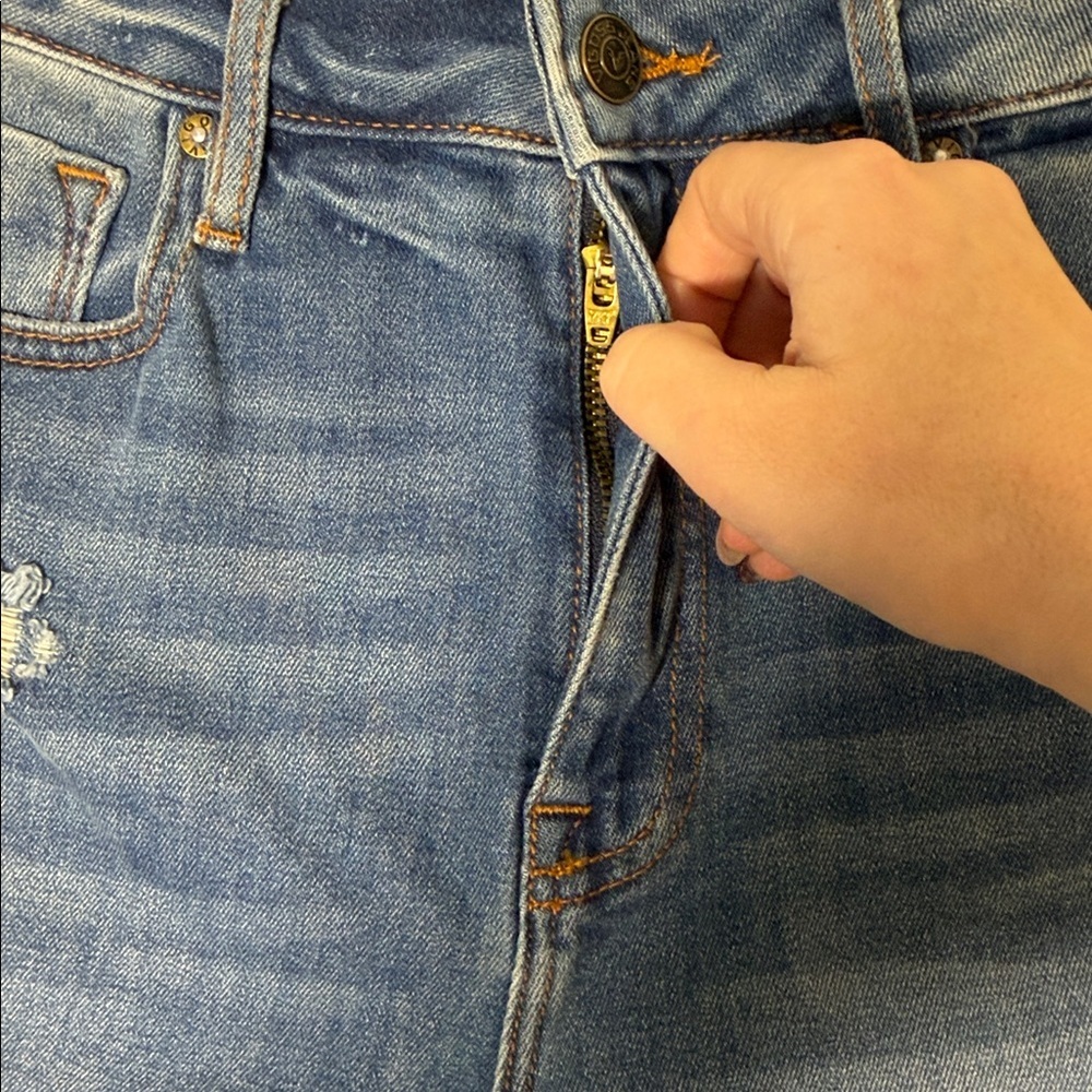Vigoss Stevie Crop Straight Denim size 28 - Picture 7 of 13